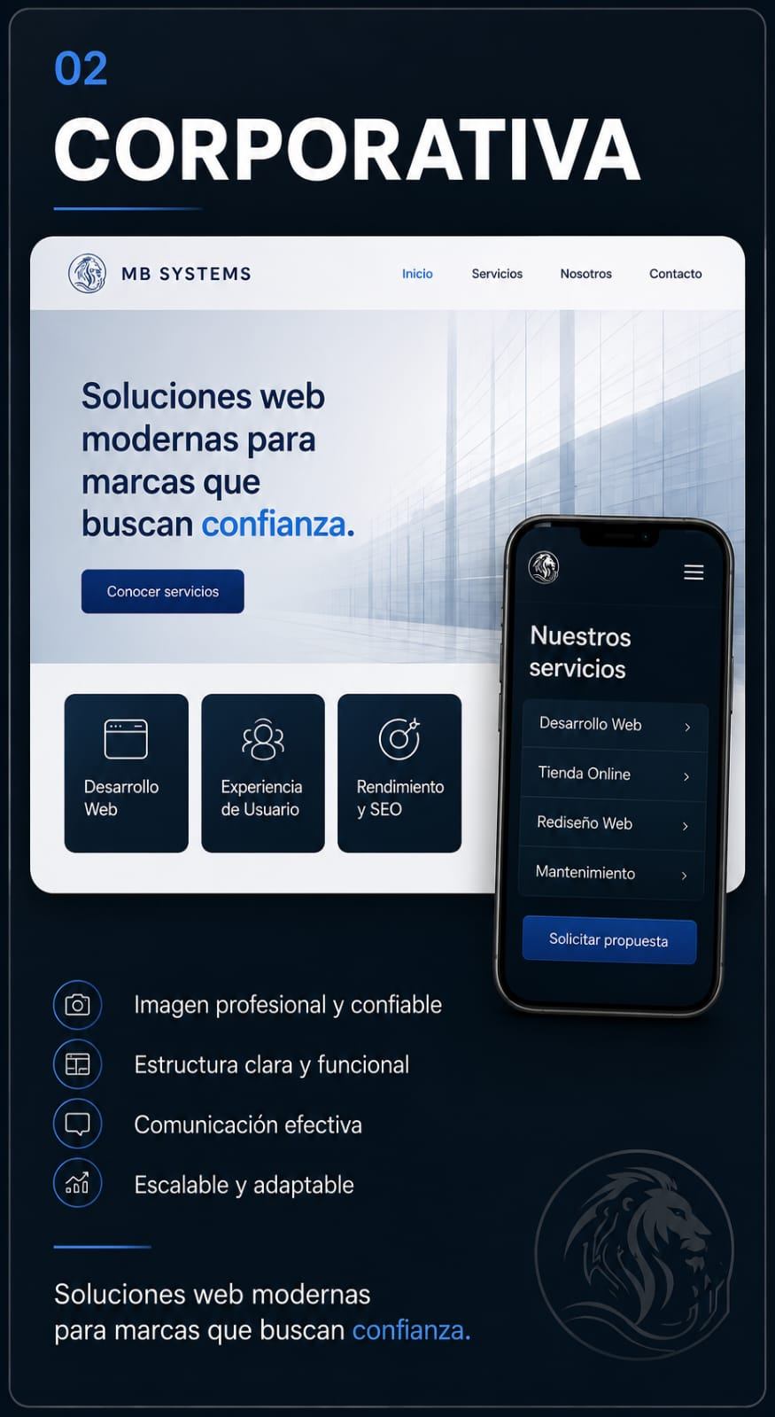 Branding MB Systems pieza D